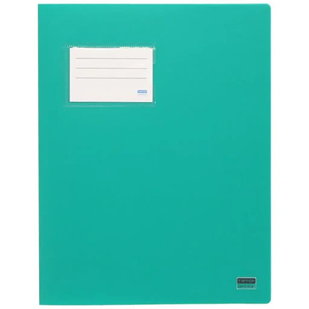 Spirit: Ordner mit Kartenhalter in Türkisgrün A4