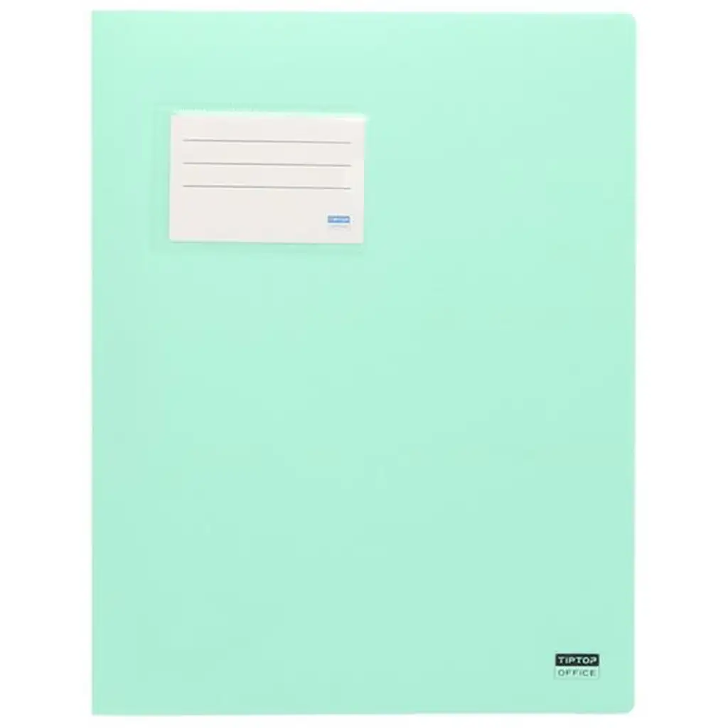 Spirit: Ringbuch mit Kartenhalter in Pastellgrün A4