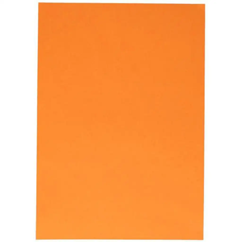 Spirit: Hellorange Dekorationskarton 220g im A4-Format 1 Stück