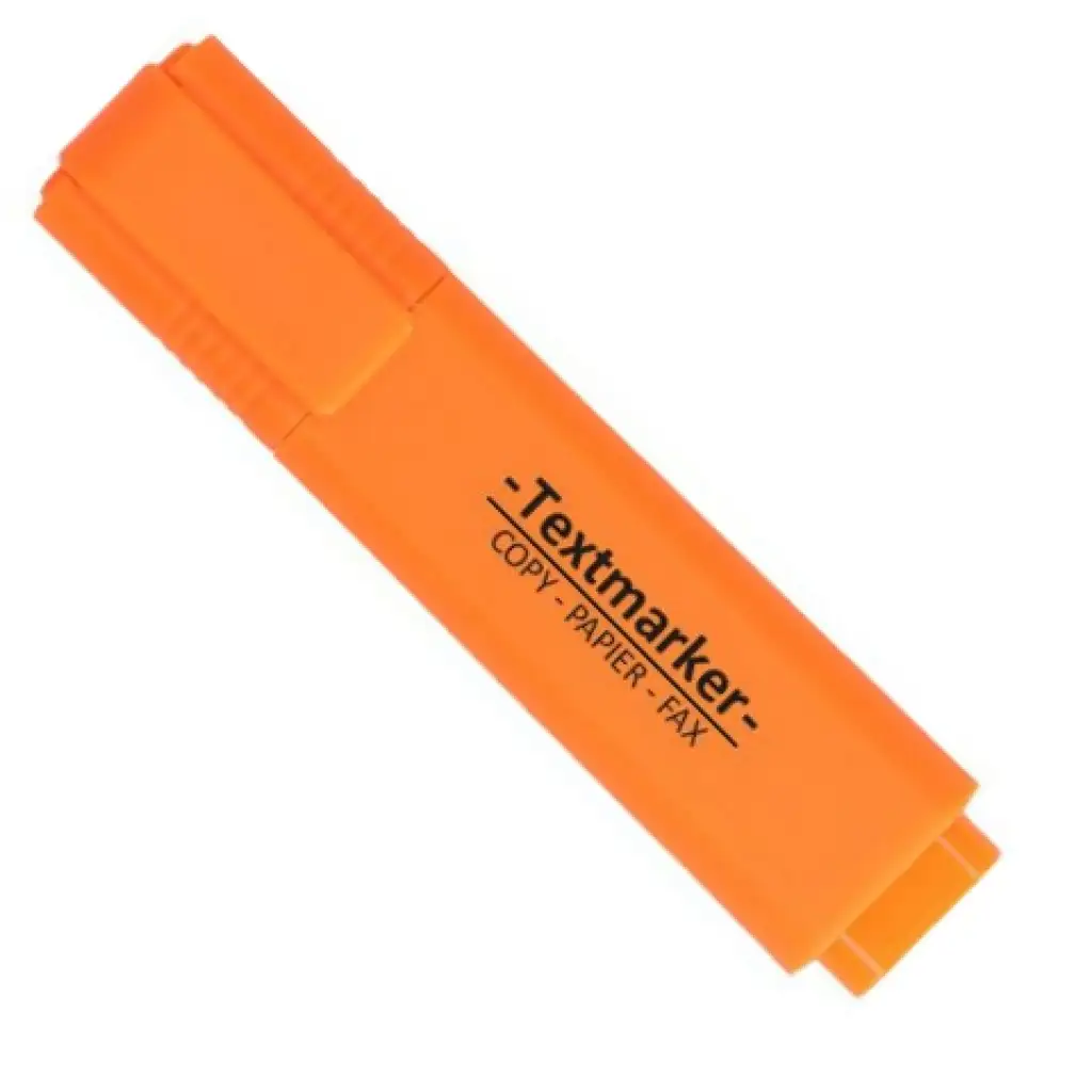 Spirit: Textmarker neon orange Textmarker mit 1-4mm abgeschrägter Spitze