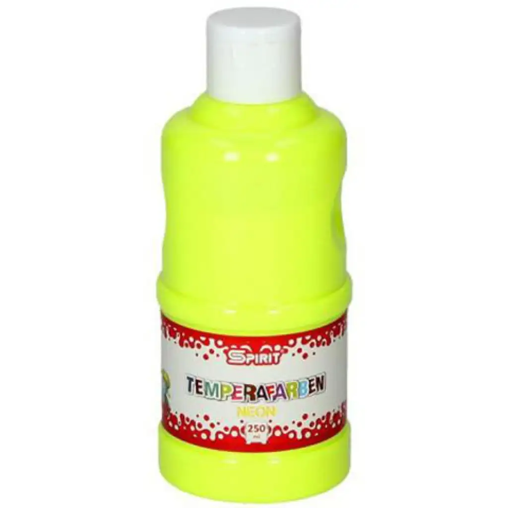 Spirit: Temperafarbe in Neon-Gelb, 250 ml