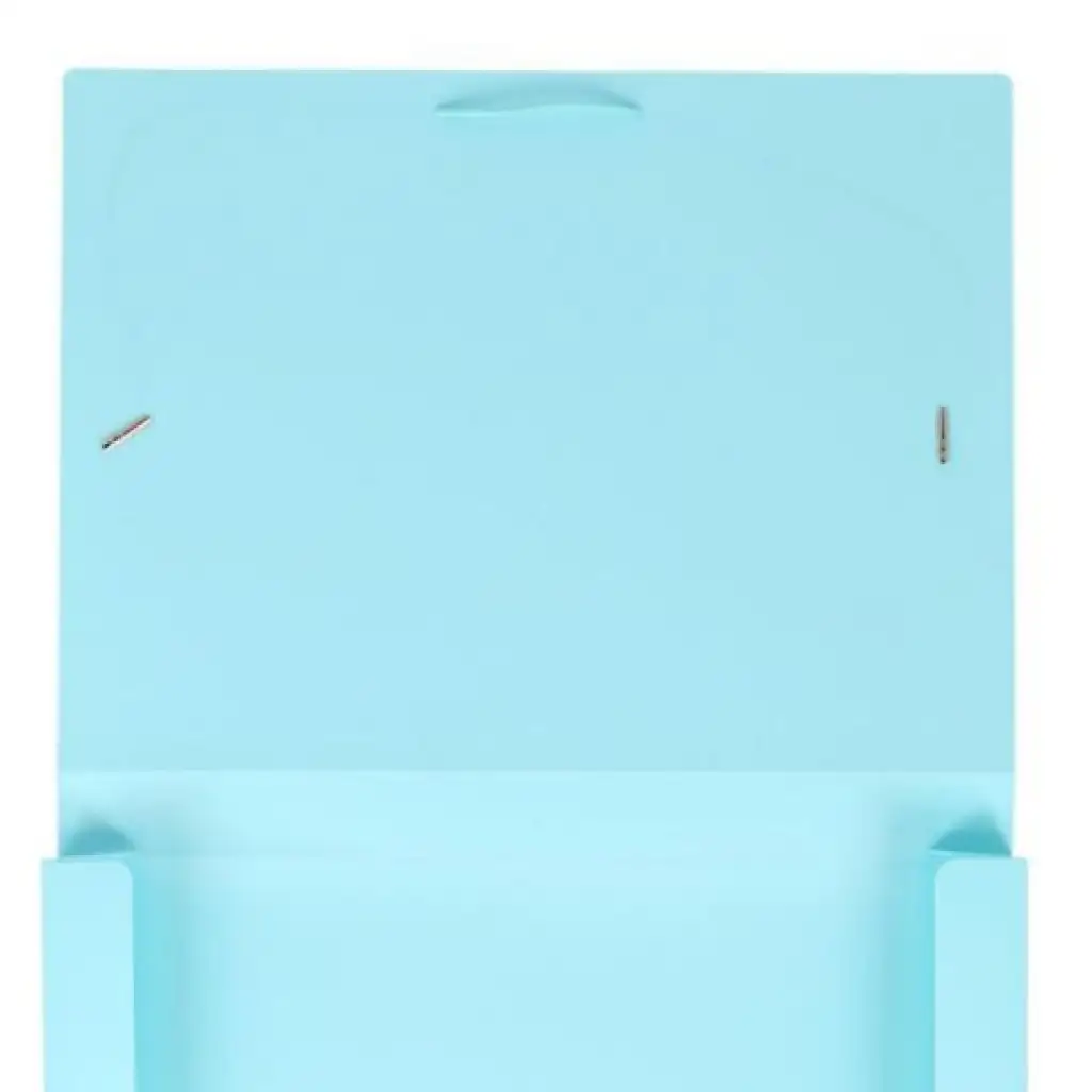 Spirit: Pastellblauer Gummiband-Ordner A4 mit 30mm Dicke kép 2