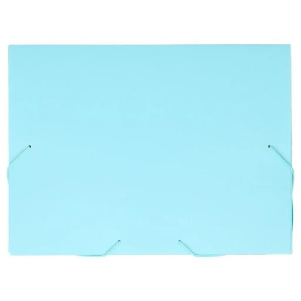 Spirit: Pastellblauer Gummiband-Ordner A4 mit 30mm Dicke