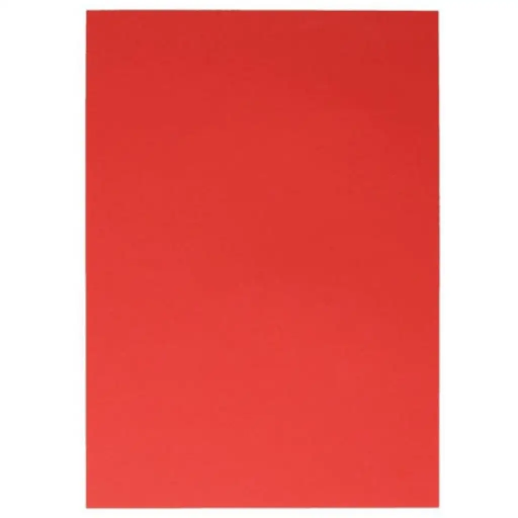 Spirit: Roter Dekor-Karton 220g im A4-Format