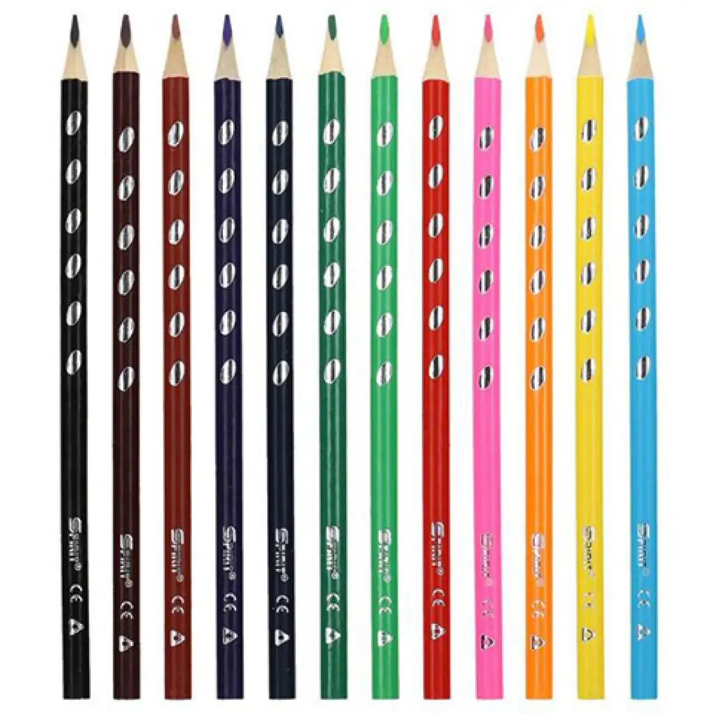 Spirit: Dreieckiger Premium-Buntstift 12er-Set kép 2
