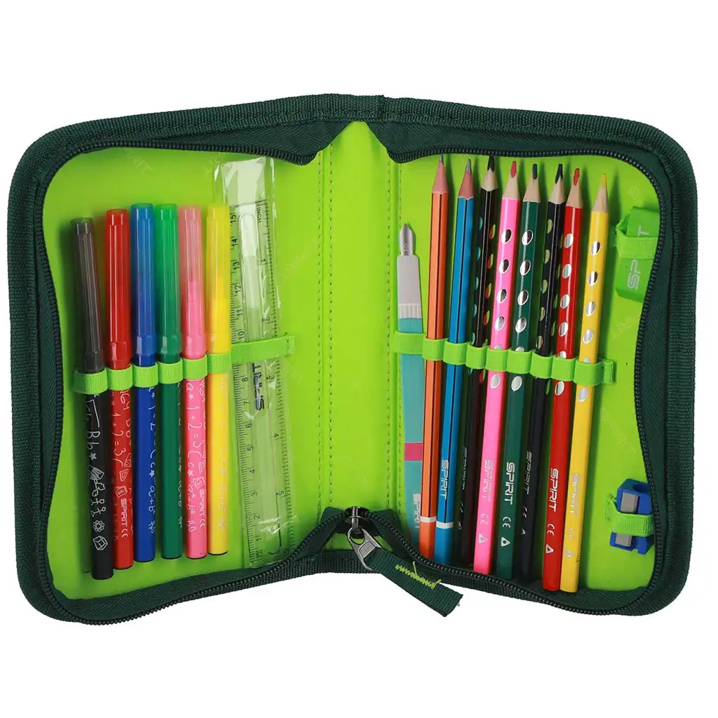 Spirit: Raptor Dinosaur Schulranzen, Rucksack 5-teiliges Set 38x17x28cm kép 5