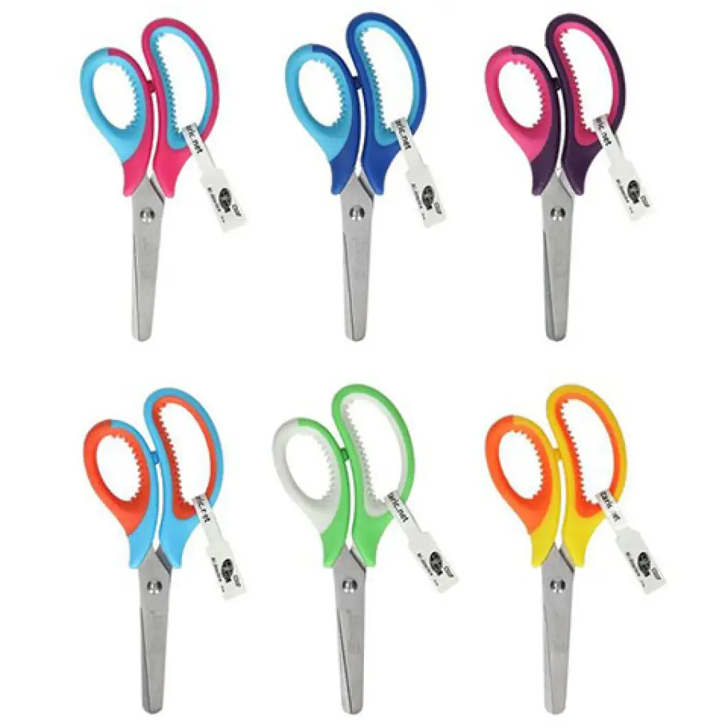 Spirit: Ergonomische Schere mit weichem Griff in verschiedenen Farben 1 Stk. kép 2