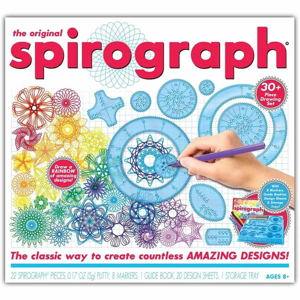 Playmonster: Spirograph-Set mit Filzstiften