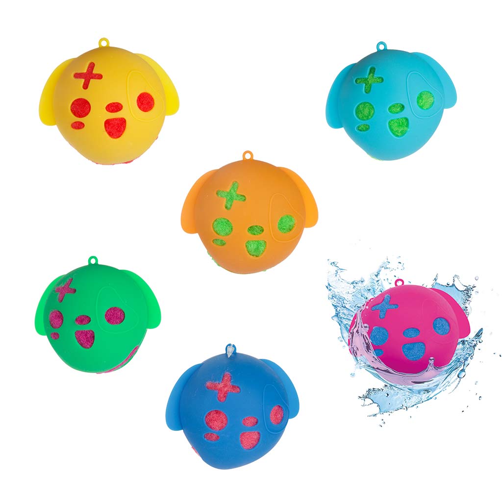 Splash wiederverwendbarer Wasserbombenball 6 cm, in verschiedenen Ausführungen, 1 Stück kép 2