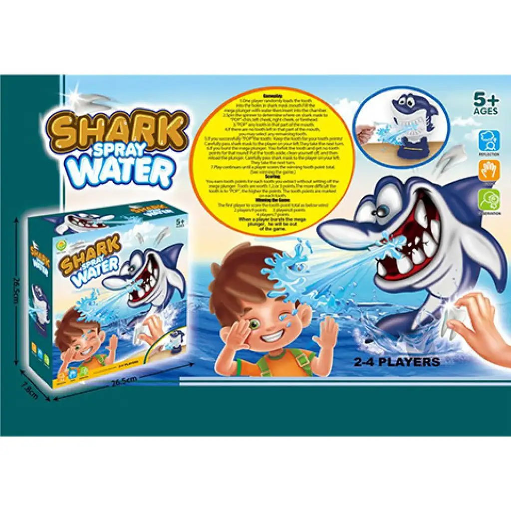 Spritzender Hai Gesellschaftsspiel kép 2
