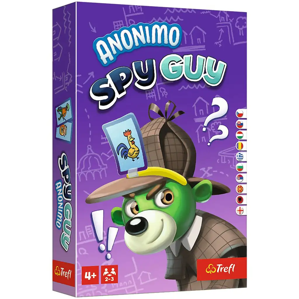 Spy Guy Anonimo Kartenspiel – Trefl