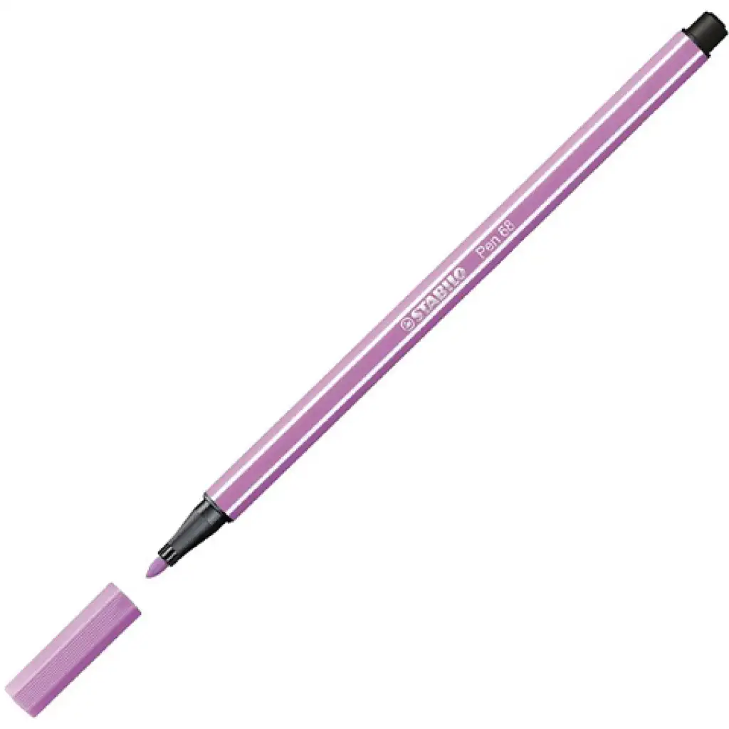 Stabilo: Pen 68 világoslila filctoll kép 1