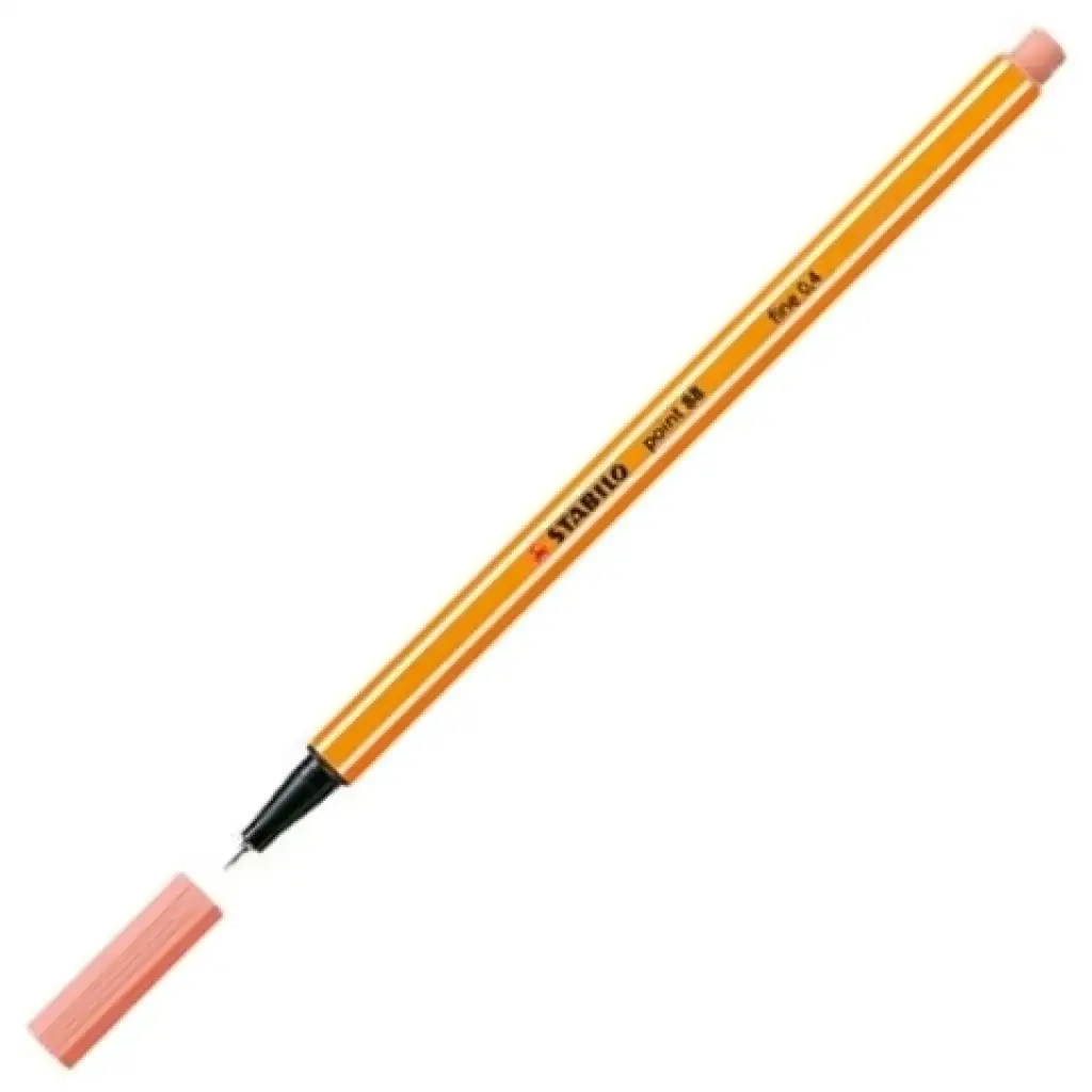 Stabilo: Point 88 Fineliner 0,4mm in hellpfirsichfarben kép 2