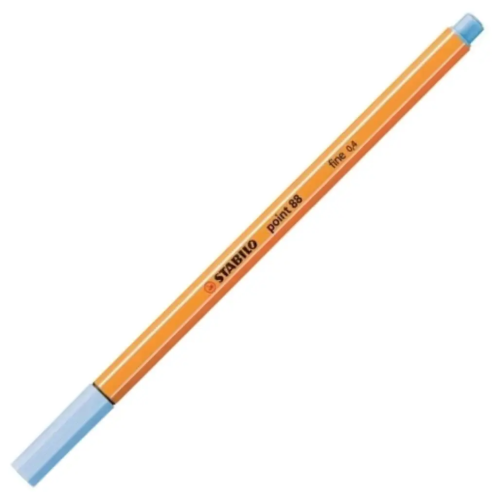 Stabilo: Point 88 Fineliner 0,4mm in Eisblau