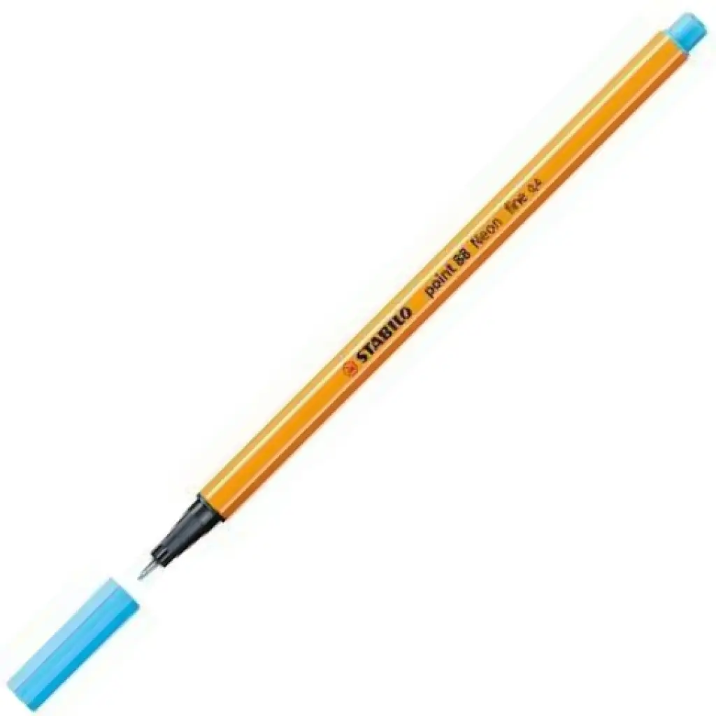 Stabilo: Point 88 Fineliner 0,4mm in Neonblau kép 2