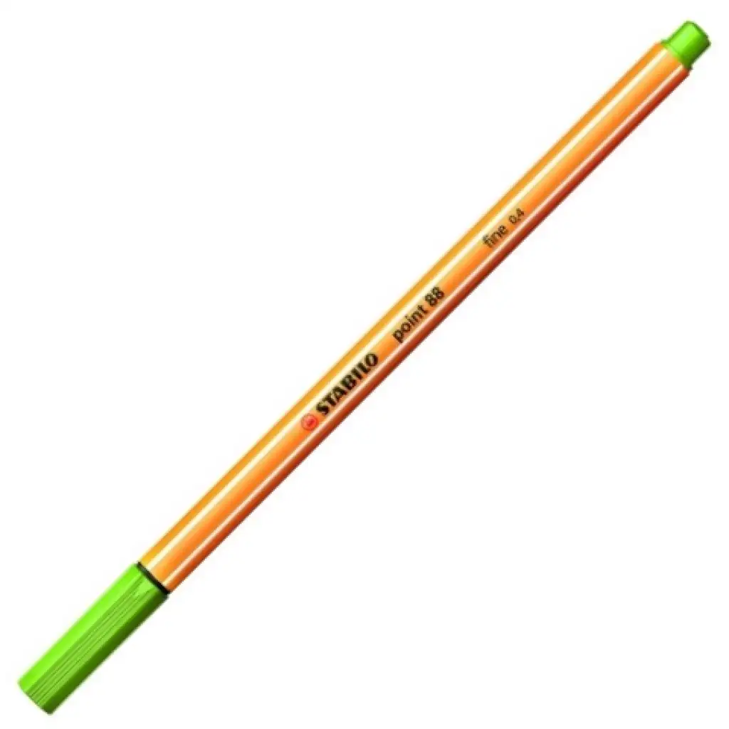 Stabilo: Point 88 tűfilc 0,4mm-es almazöld színben kép 1