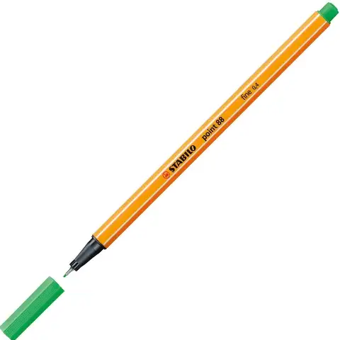 Stabilo: Point 88 Fineliner 0,4mm in Smaragdgrün kép 2