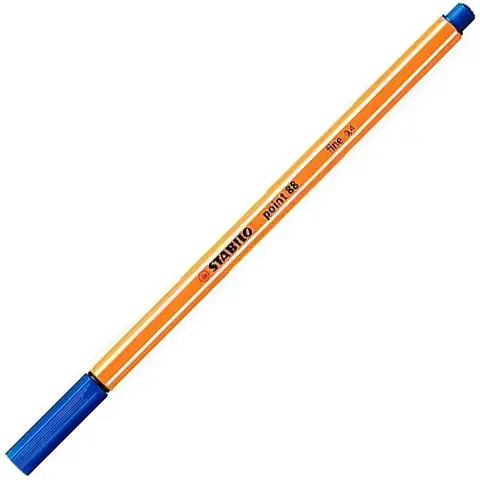 Stabilo: Point 88 Fineliner in Blau 0,4mm