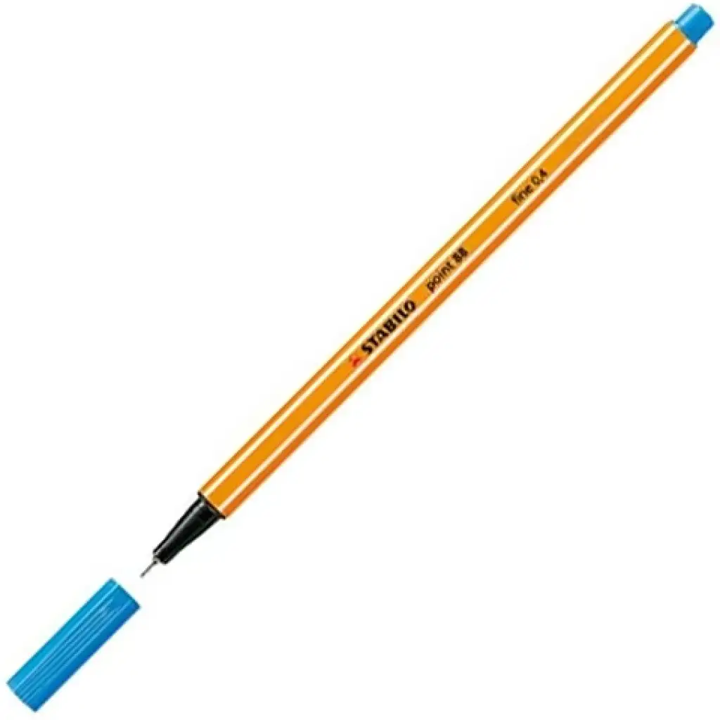 Stabilo: Point 88 Fineliner in Meeresblau 0,4mm kép 2