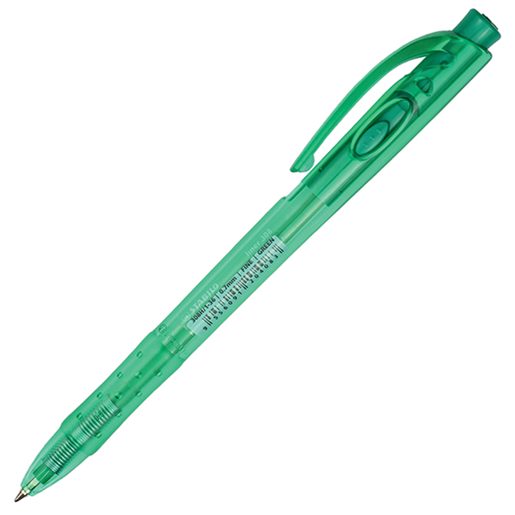 Stabilo: Liner 308 zöld színű golyóstoll 0,7mm kép 1