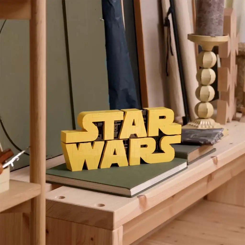 LEGO® Star Wars™: Aus Steinen gebautes Star Wars™ Logo (75407) kép 2