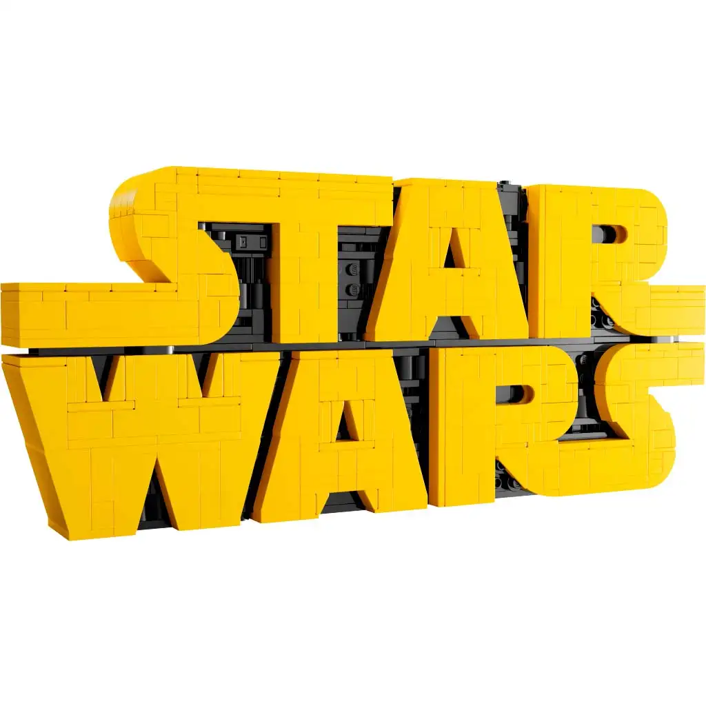 LEGO® Star Wars™: Aus Steinen gebautes Star Wars™ Logo (75407) kép 5