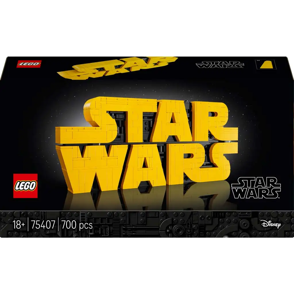 LEGO® Star Wars™: Aus Steinen gebautes Star Wars™ Logo (75407)