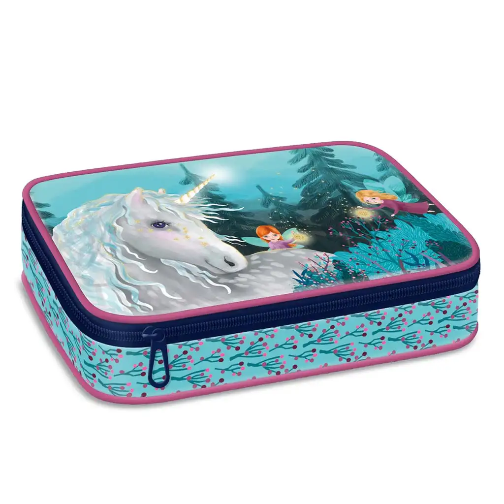 Ars Una: Stardust mehrstöckiges Federmäppchen 15,5x22,5x4,5 cm