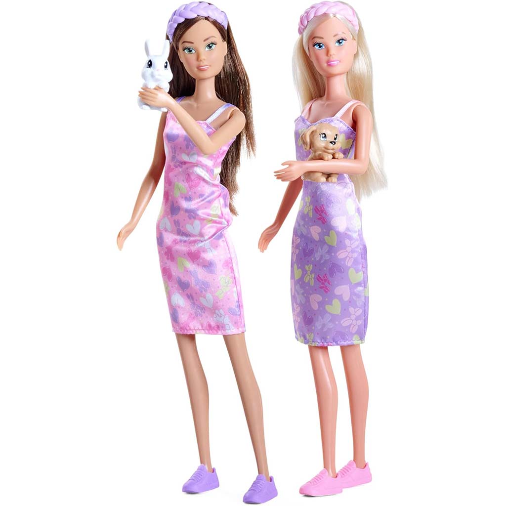 Steffi Love: Steffi-Puppe mit Haustier in verschiedenen Ausführungen - Simba Toys kép 2