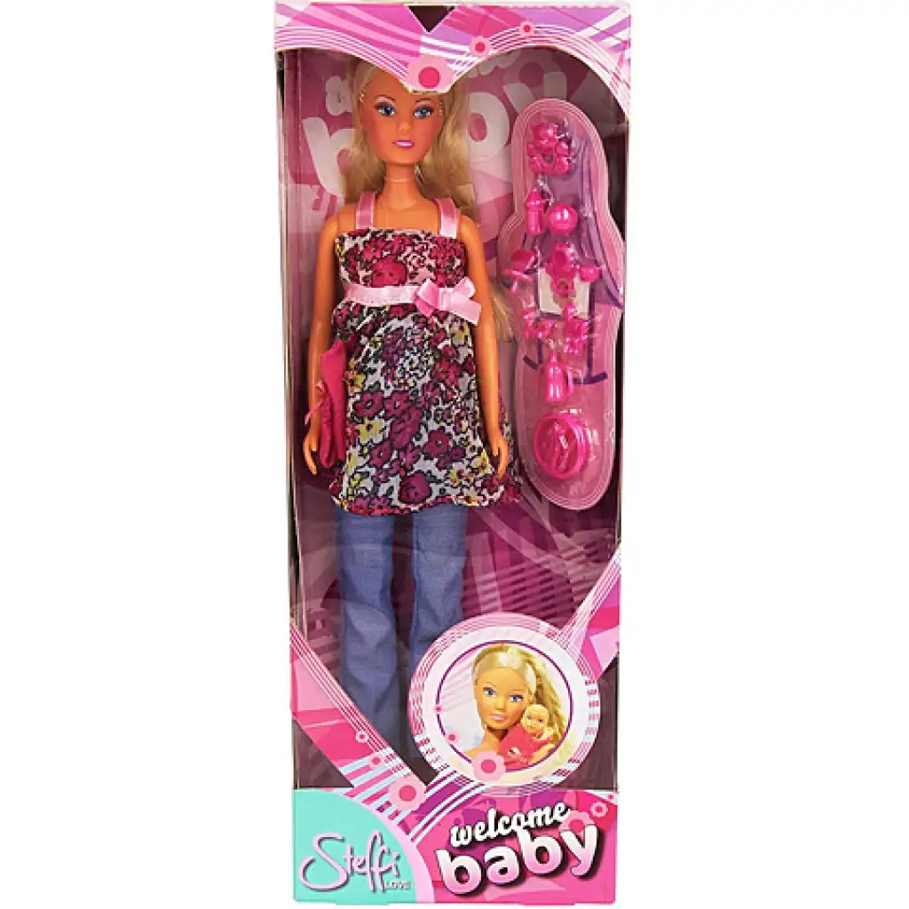 Steffi Love schwangere Puppe - Simba Toys kép 6