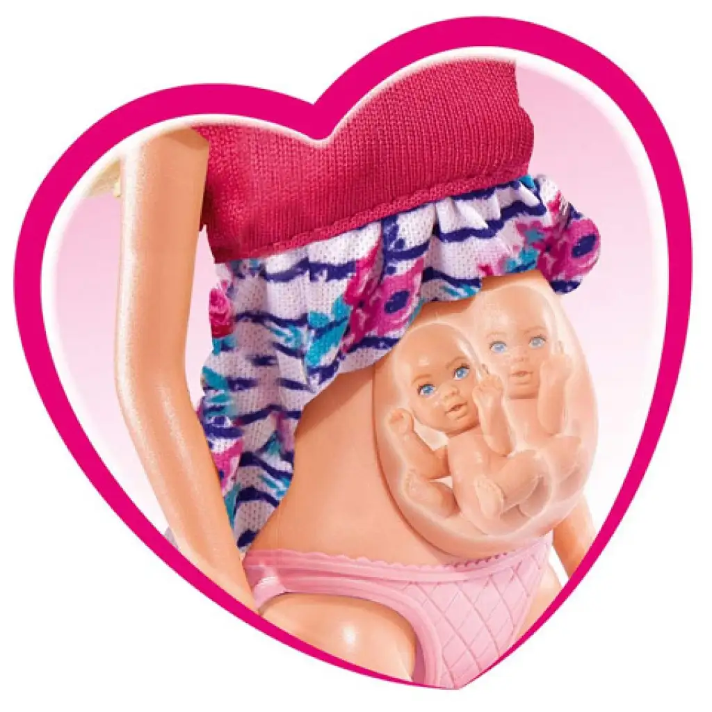 Steffi Love: Schwangere Steffi Love Puppe mit Zubehör - Simba Toys kép 4