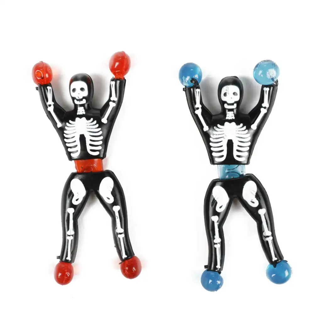 Sticky Man: Skelett-Fensterkletterfigur 2er-Set kép 2