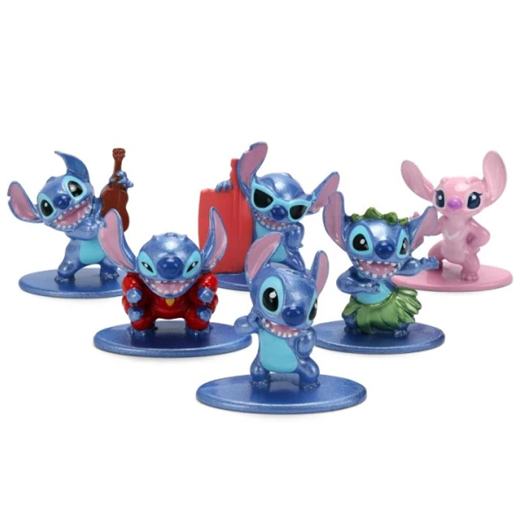 Disney Stitch Nano Metallfigur 6er-Set - Jada Toys kép 2