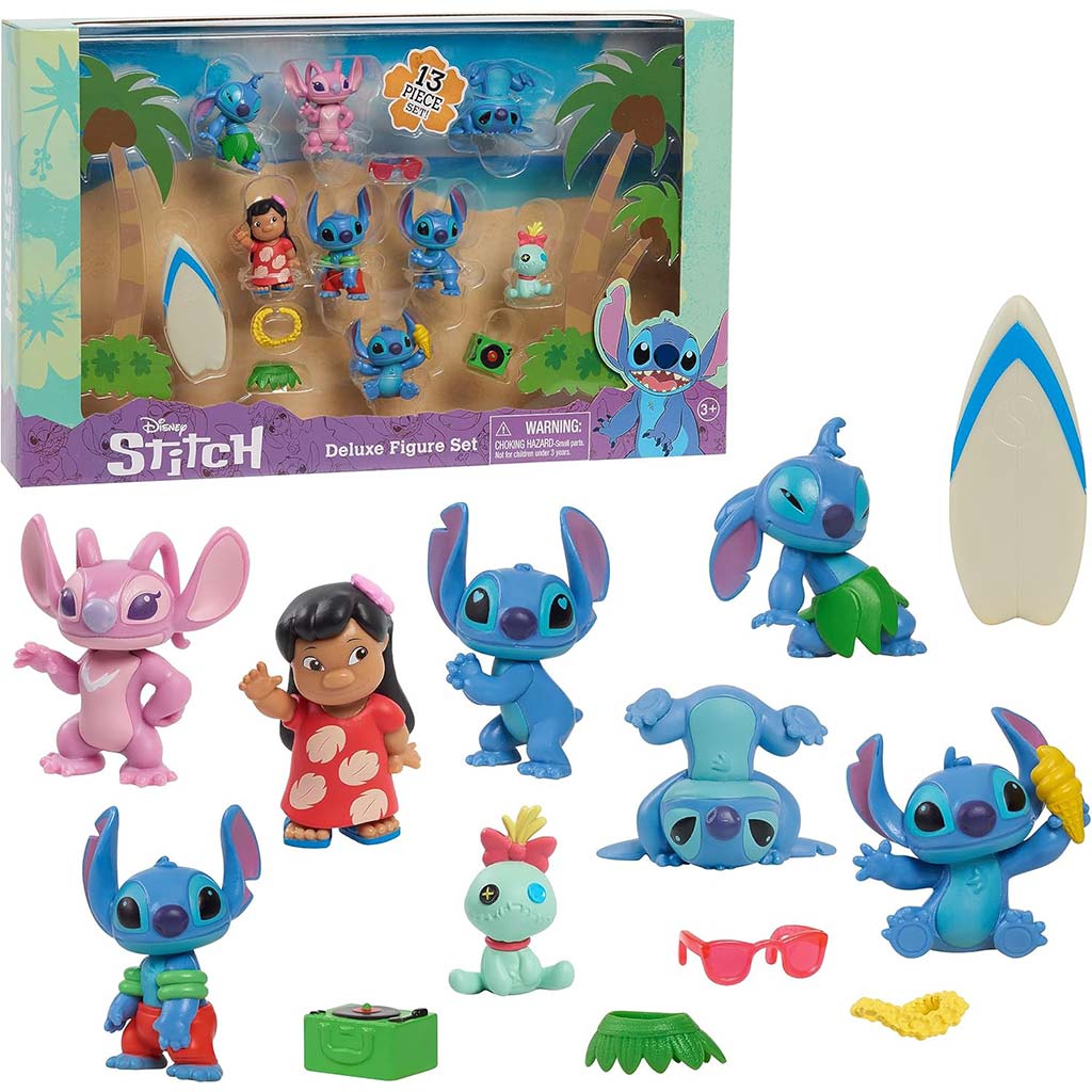 Lilo & Stitch Deluxe Figuren-Set, 11-teilig kép 2