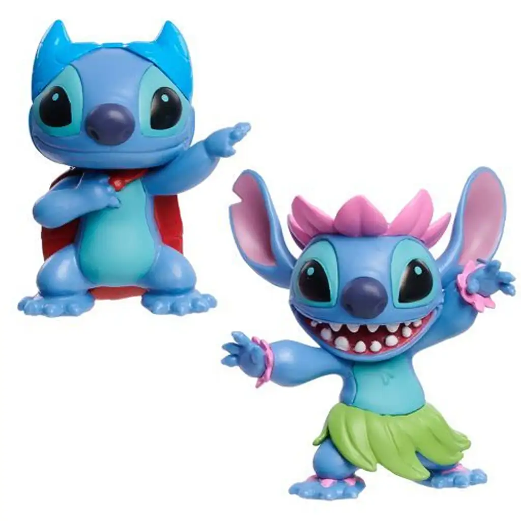 Stitch und Angel: Hula-Tanz 2er-Figurenset kép 2