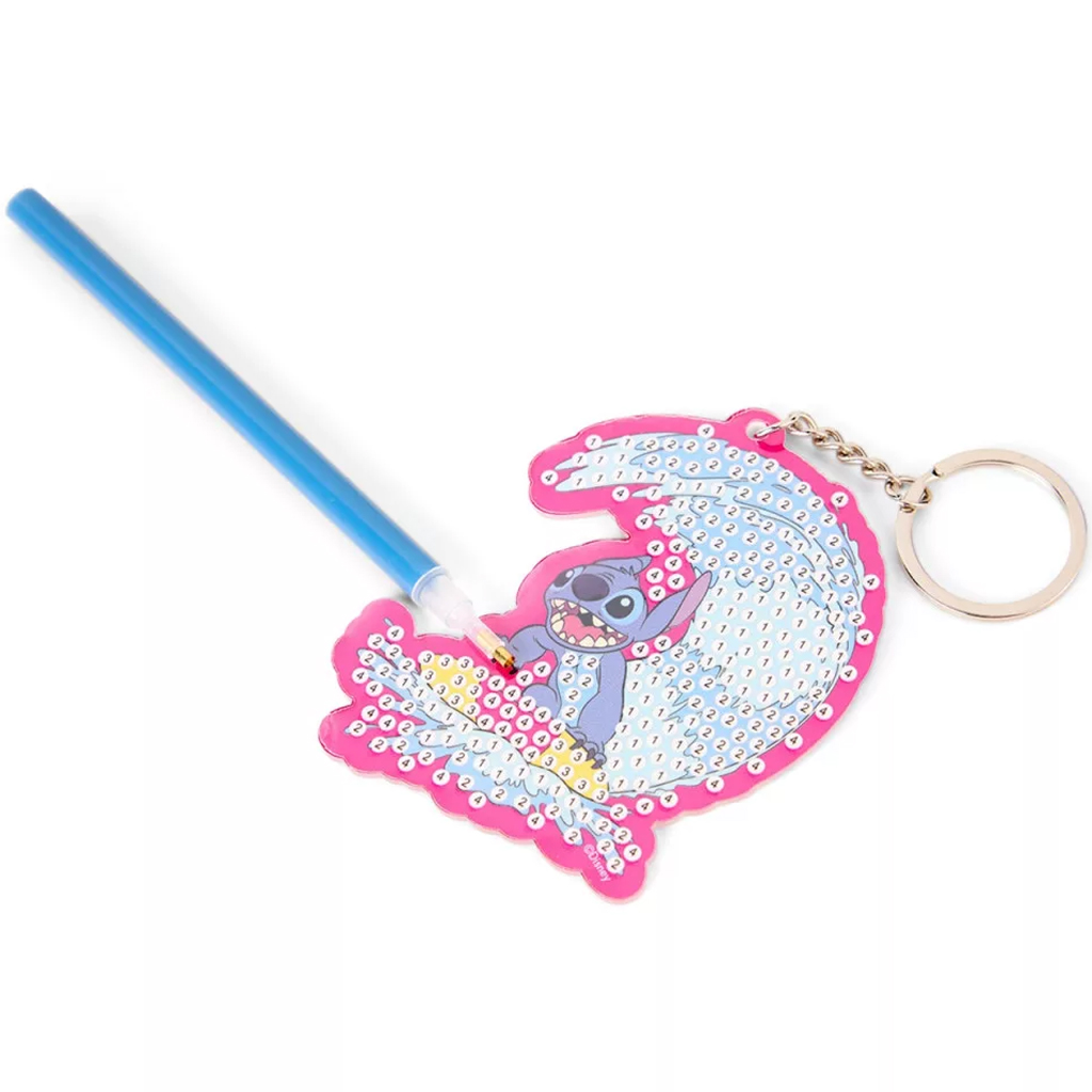 Canenco: Stitch Diamantmalerei-Schlüsselanhänger kép 3