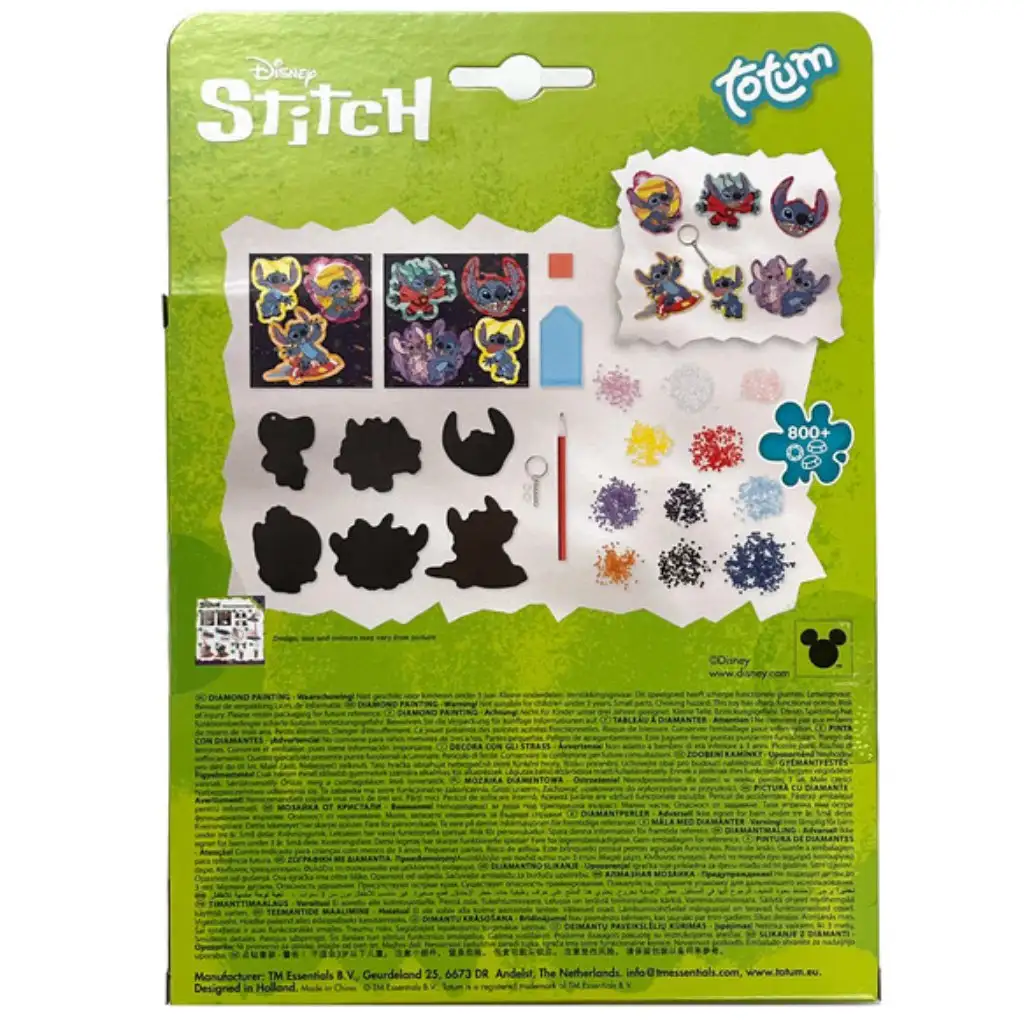 Disney+Stitch Magnet-Set Kreativset - Totum kép 2