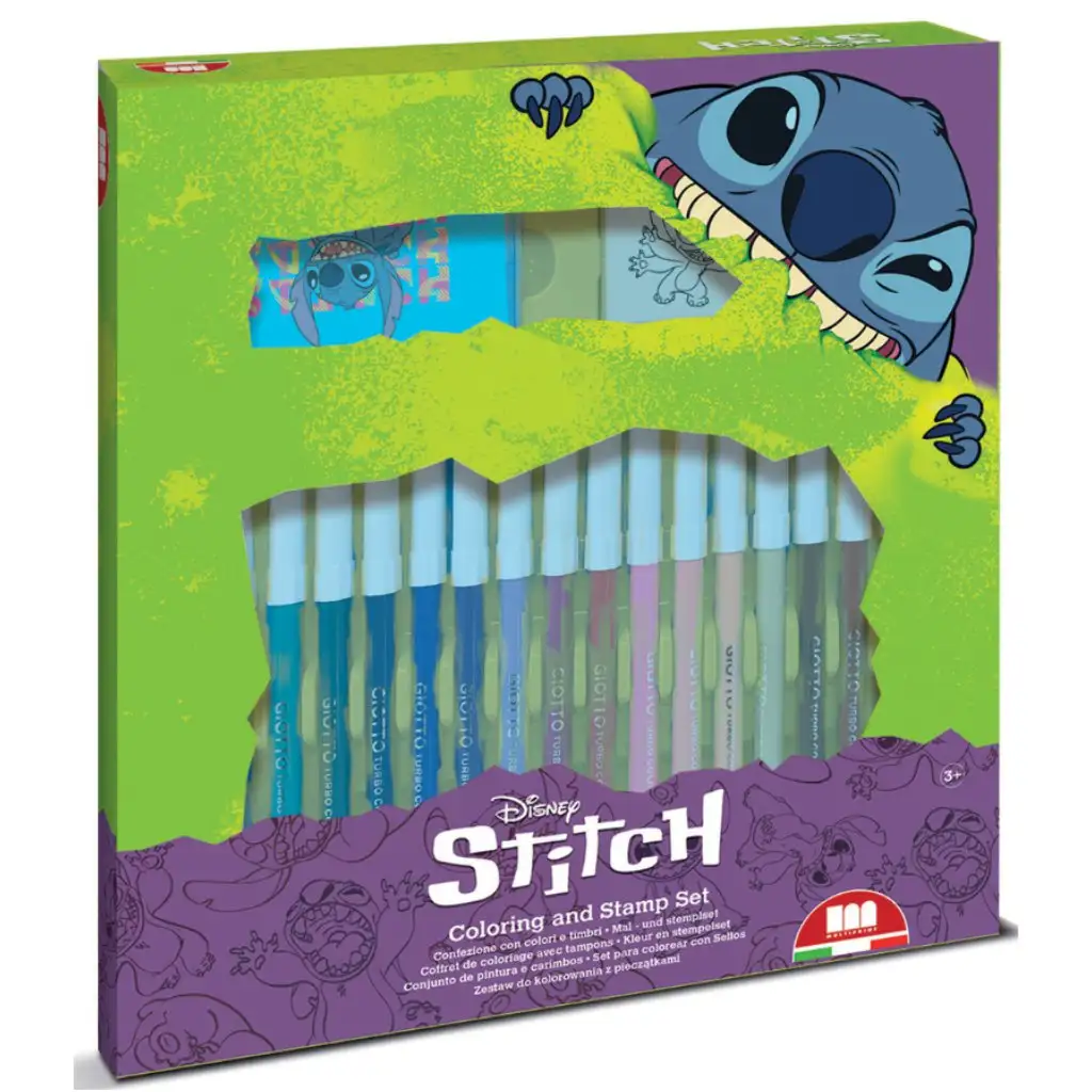 Stitch 18-teiliges Stempelset - Multiprint