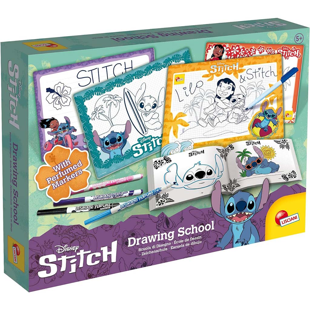 Disney Stitch Zeichenschule Set - Lisciani