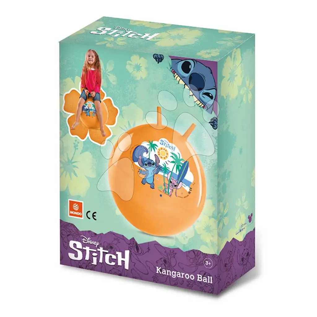 Disney Stitch Hüpfball 50 cm – Mondo Toys kép 2