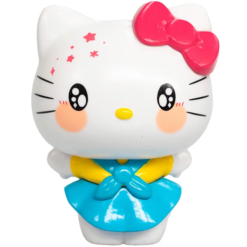 Hello Kitty Flower Café Figur mit beklebbarem Haus - Comansi kép 4