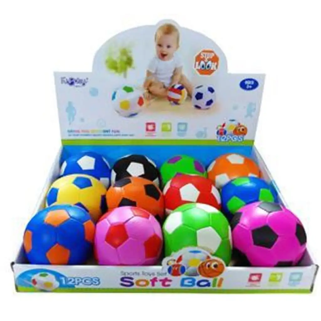 Stop & Look: Softball 10 cm Ball in verschiedenen Farben kép 1