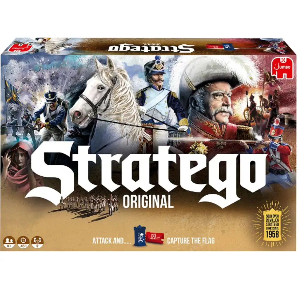 Stratego Original Brettspiel - Jumbo kép 2