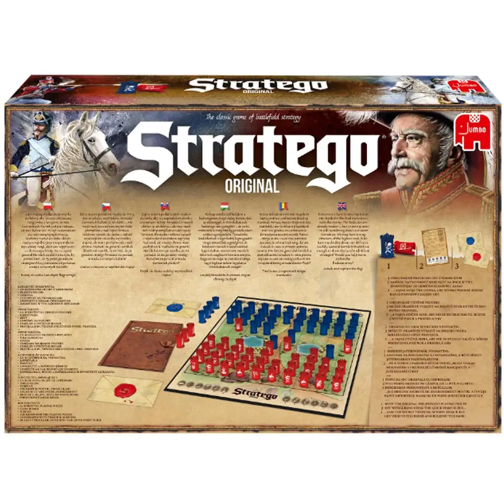Stratego Original Brettspiel - Jumbo kép 4