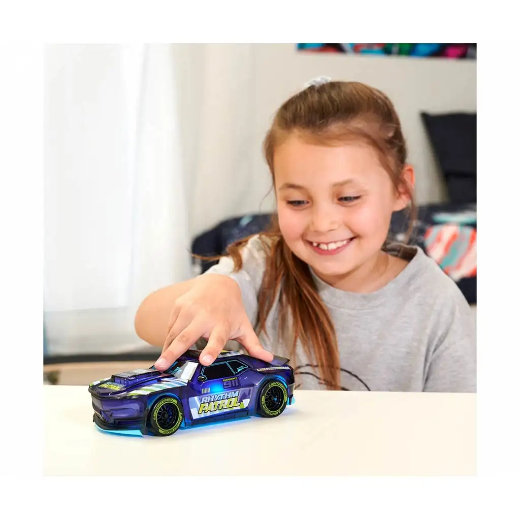 Streets Beatz Rhythm Patrouille 20cm Auto mit Licht und Sound - Dickie Toys kép 4