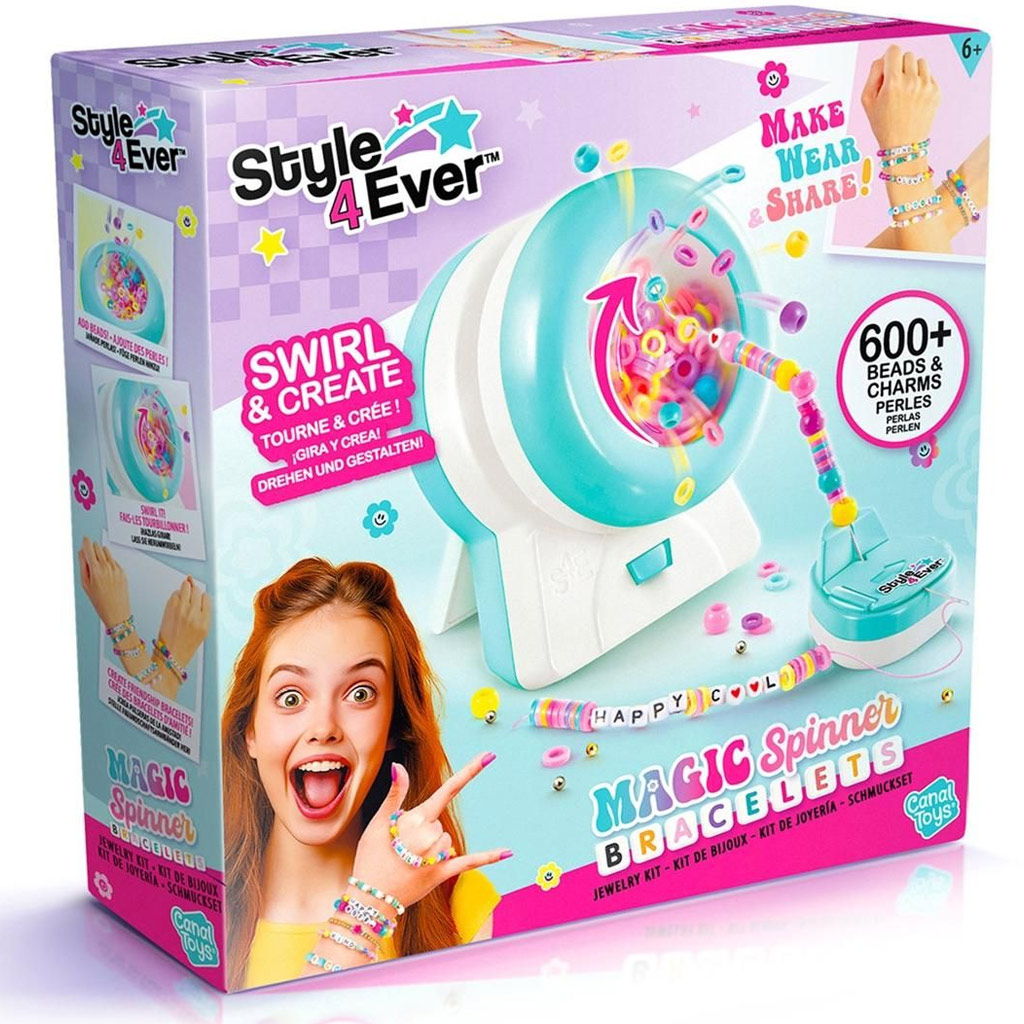Style 4 Ever drehendes Freundschaftsarmband-Bastelset