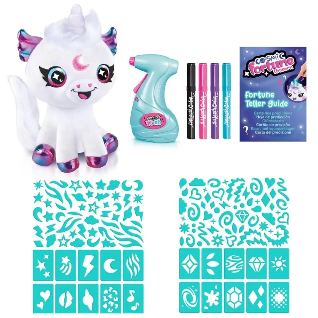 Style 4 Ever färbbares Plüsch-Kosmik-Einhorn mit Lichtern kép 5