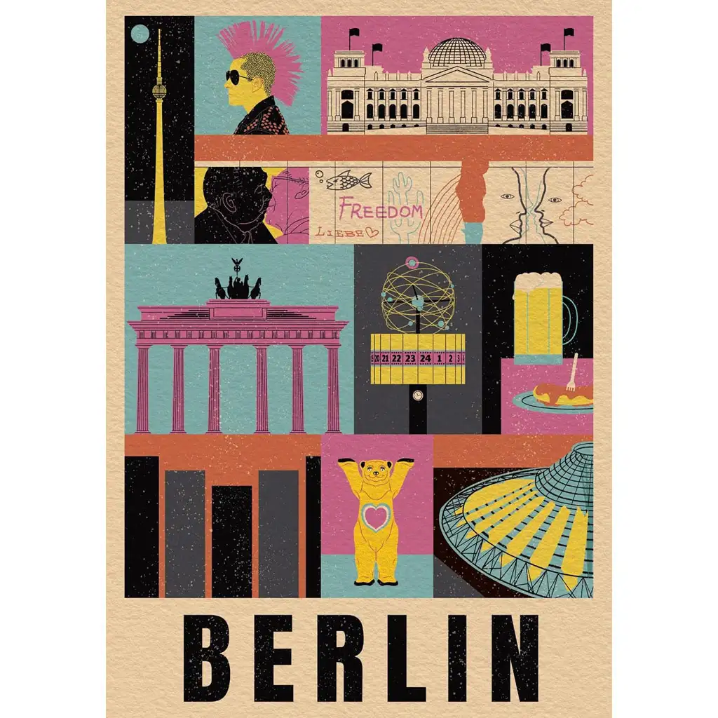 Style in the City Berlin 1000 Teile Puzzle - Clementoni kép 2