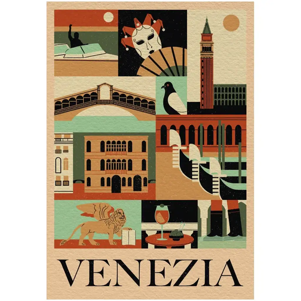 Style in the City Venedig 1000-Teile Puzzle - Clementoni kép 2