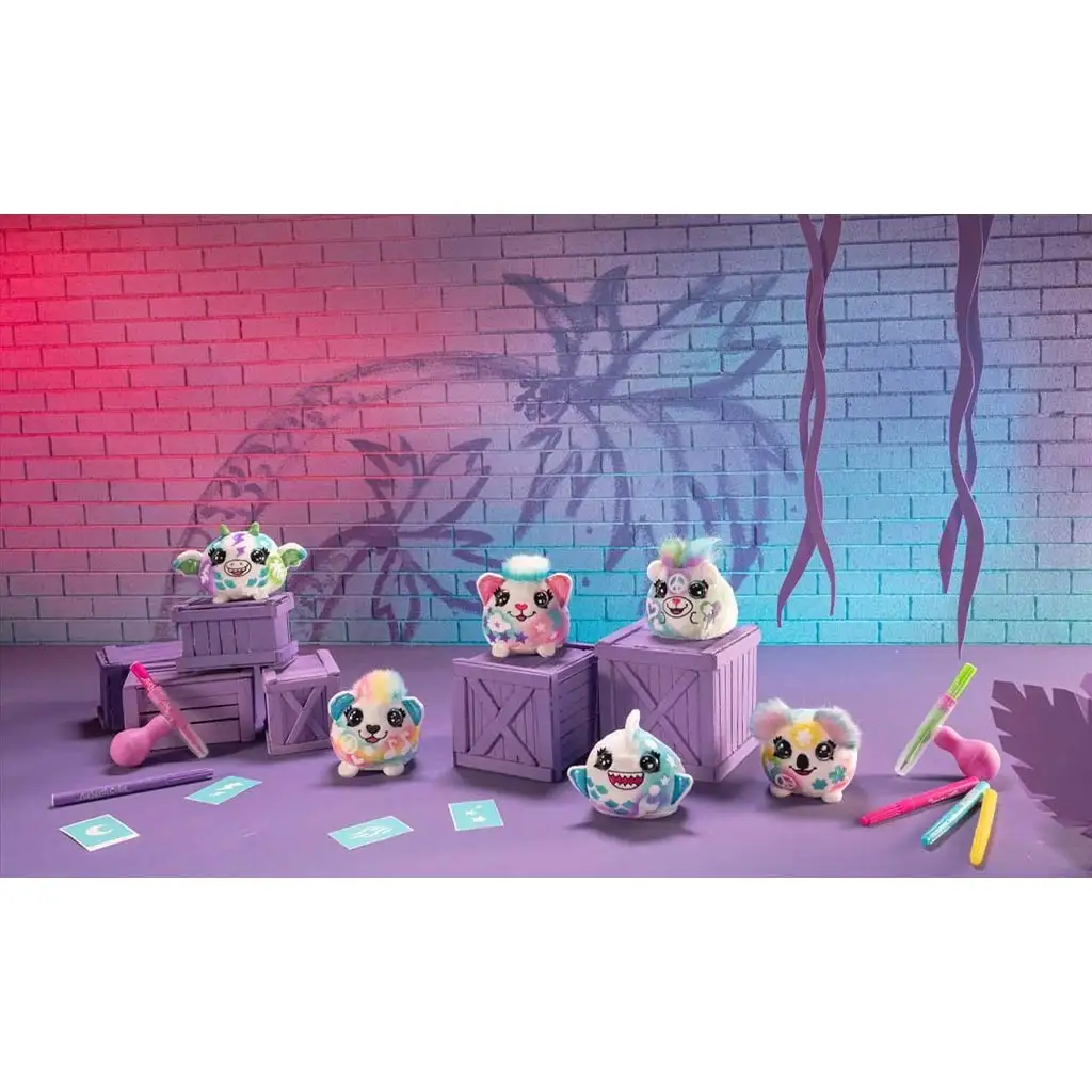 Style4Ever Färbbare Plüsch-Minitiere in verschiedenen Varianten kép 6